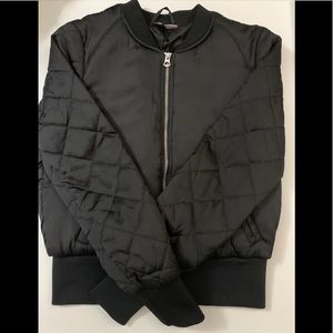 H&M Black Bomber Jacket